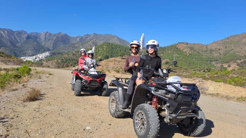 2 hours Quad Tour Marbella - 170€ per Quad up to 2 people - FAQ