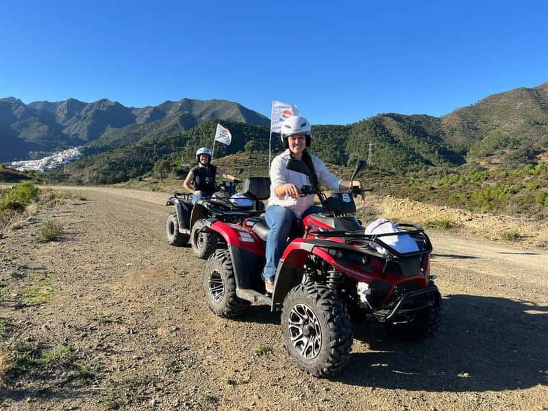 2 hours Quad Tour Marbella - 170€ per Quad up to 2 people - What the two-hour format means