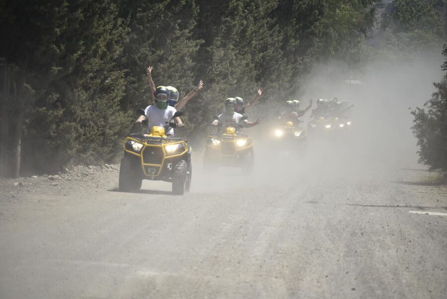 3 hours quad Mijas Tour (Price for quad 1-2 pax) - Getting ready for a two-seat quad ride