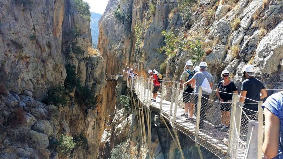 Ardales: Caminito del Rey Group Walking Tour - What the $78 price includes