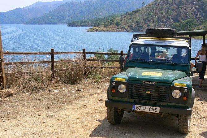 Authentic Andalusia - Jeep Eco Tour (pick up from Marbella - Estepona) - Ojén, with a cave and a church on the square