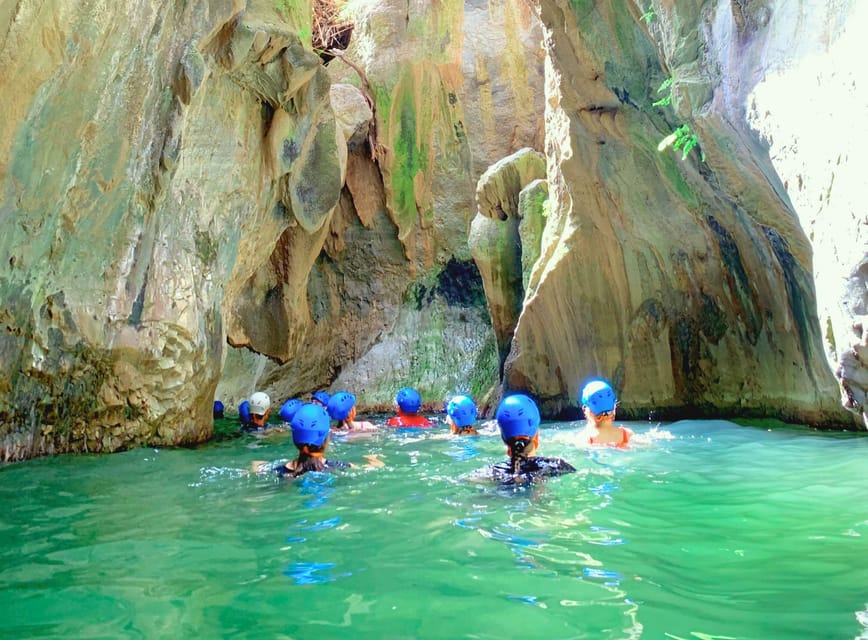 Benahavís: Guided Canyoning Adventure (Benahavís River Walk) - Jumps, slides and the optional rappel