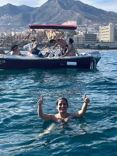 Benalmadena: Boat Rental with No License Required - Choosing between a short spin and four hours