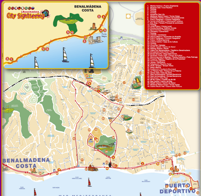 Benalmadena: City Sightseeing Hop-On Hop-Off Bus Tour - Use the first circuit to get your bearings