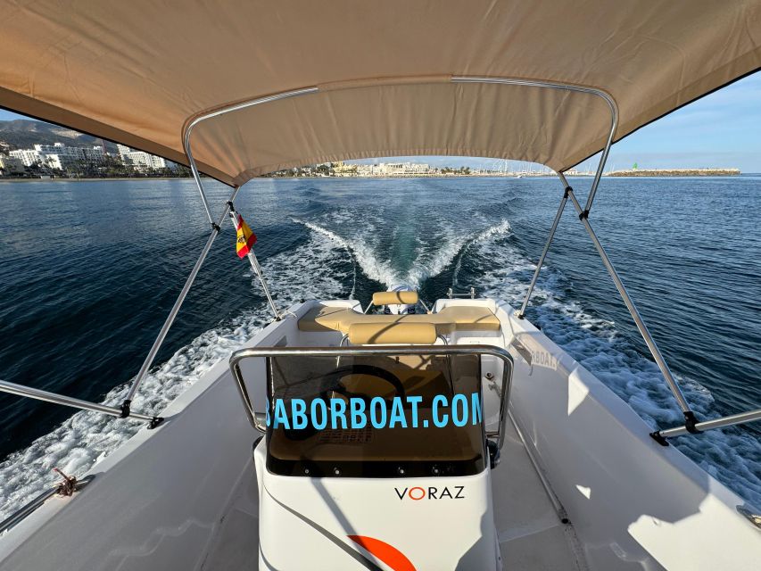 Benalmádena: Costa del Sol License-Free Boat Rental - The Briefing, Departure, and Return