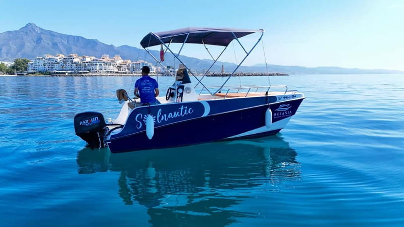 Benalmádena: license-Free Rent Boat for Dolphin Watching - Should you book it?