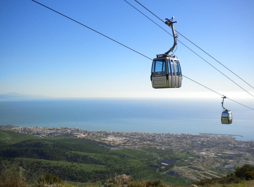 Benalmádena: Mount Calamorro Cable Car Ticket - The view changes as you rise