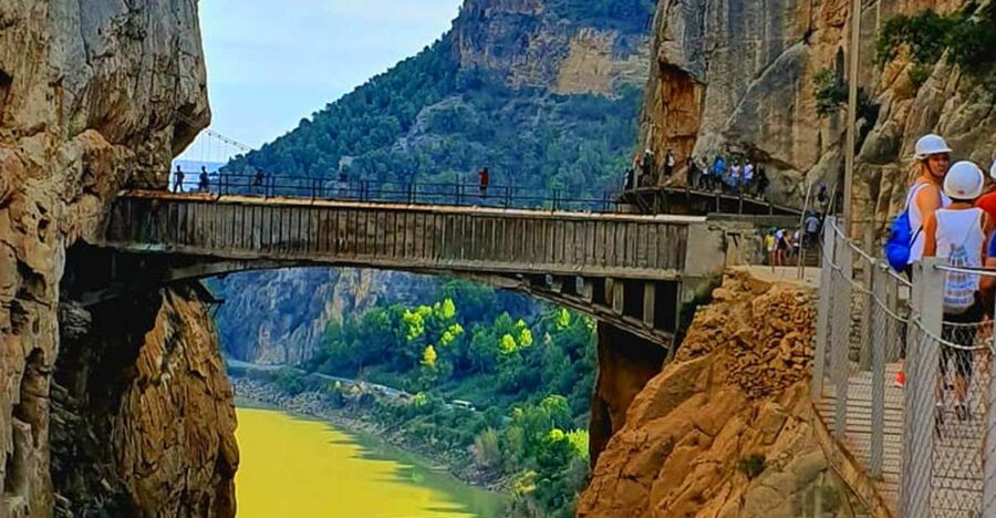 Caminito del Rey: Tour with Official Guide and Drink - A cliffside walkway with a story to tell