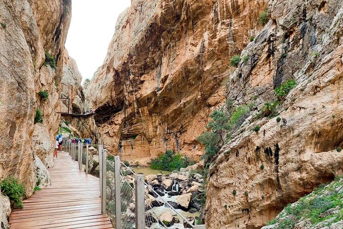 Caminito del Rey with Pickup from Malaga City - The approach and trail entrance