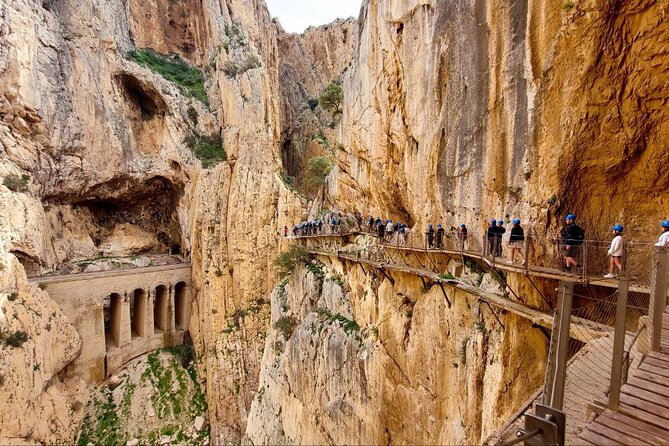 Caminito del Rey with Pickup from Malaga City - Walking above the Guadalhorce