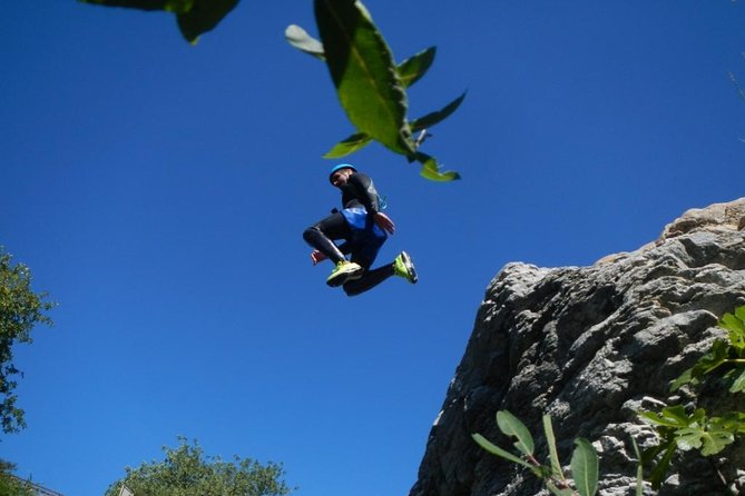 Canyoning Gorge Descent, river walk in Benahavis. - Gear, shoes and what is not included