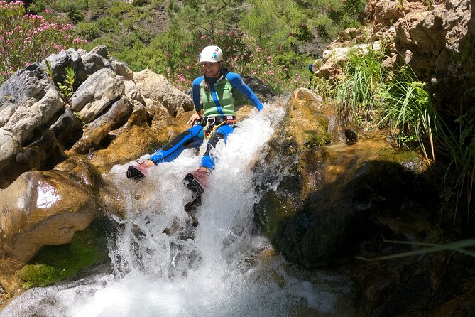 Canyoning Rio Verde from Nerja - Slides, pools and optional jumps