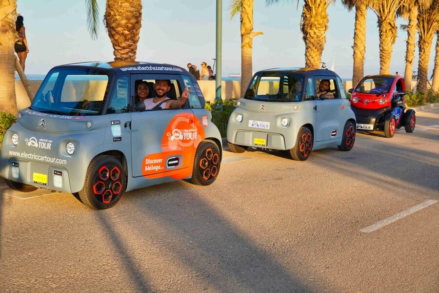 Cruise Terminal Pickup: Málaga in 2 Hours by Electric Car - Return through the park and historic center