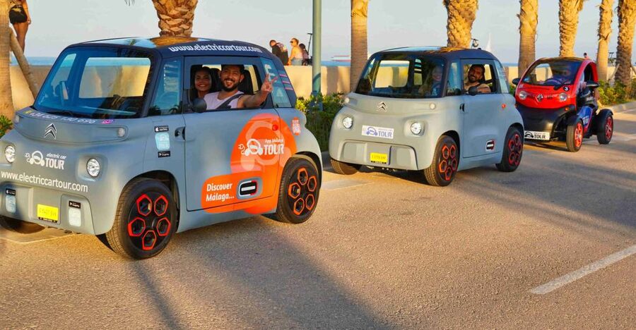 Cruise Terminal Pickup: Málaga in 2 Hours by Electric Car - Gibralfaro delivers the main photo stop