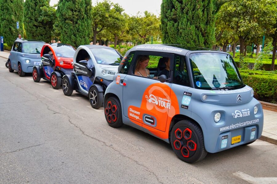 Discover Málaga in 2 Hours: Relaxing Tour by Electric Car - What driving the Ami is really like