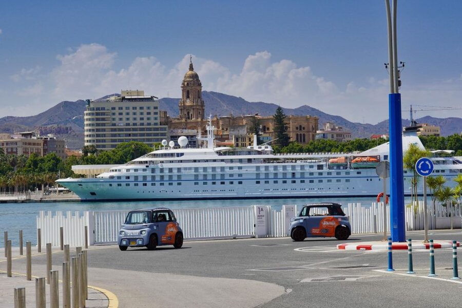 Discover Málaga in 2 Hours: Relaxing Tour by Electric Car - A city-center start, then a guided route