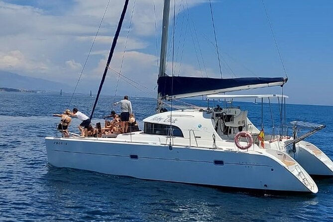 Dolphin trips on a catamaran - Setting off from Estepona Marina