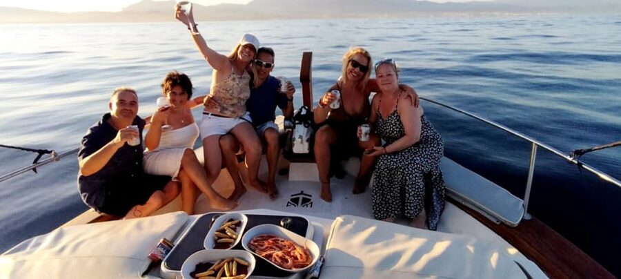 Estepona: Dolphin Search Boat Trip with Drink and Snacks - Searching the bay for dolphins