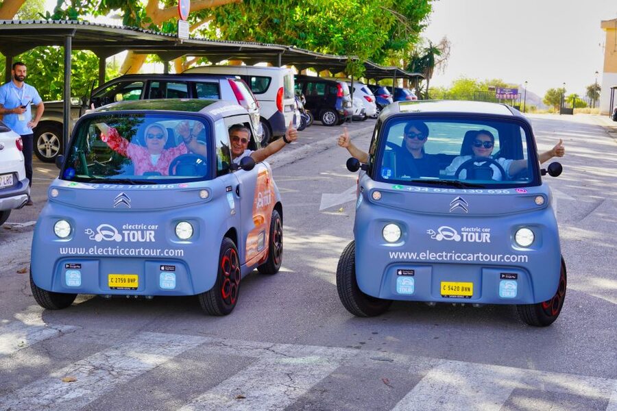 Explore Málaga and the Treasure Caves by Electric Car - From the City Hall to the port and beaches