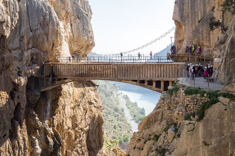 From Costa del Sol & Malaga: Caminito del Rey Guided Tour - From Costa del Sol roads to the Guadalhorce gorge