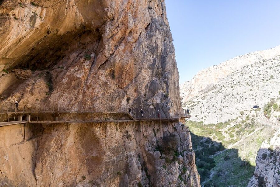 From Costa del Sol & Malaga: Caminito del Rey Guided Tour - The dam explains why this gorge matters