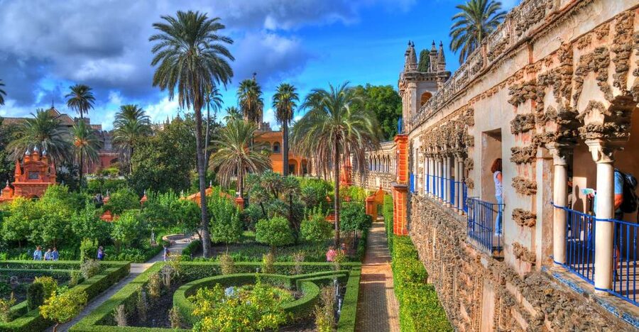 From Costa del Sol: Seville and Royal Alcázar Palace - The Alcázar’s layers of architecture