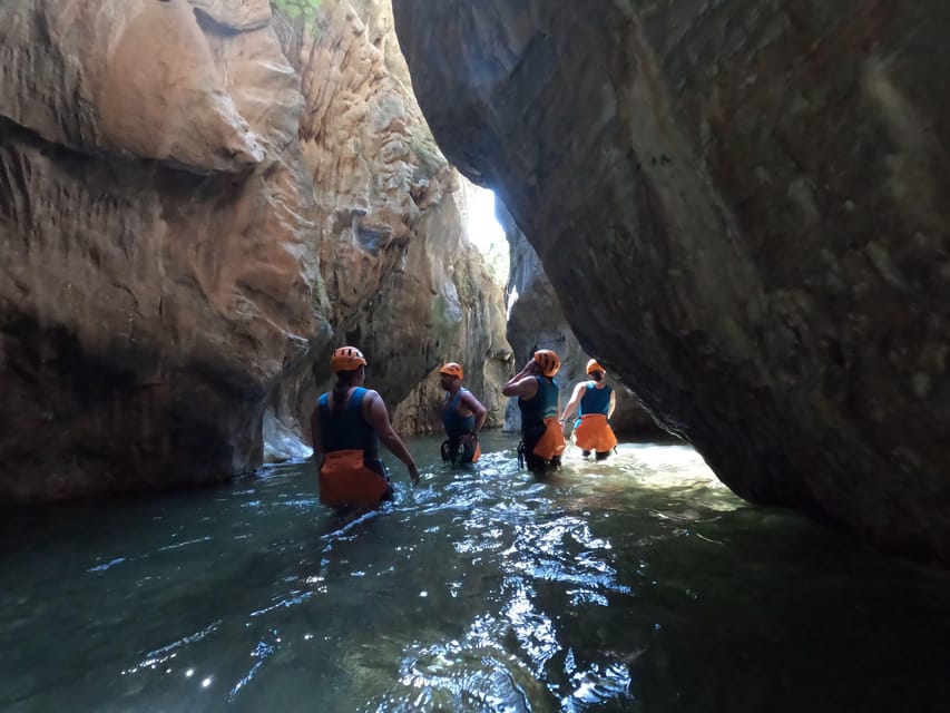 From Estepona: Guadalmina River Guided Canyoning Adventure - Getting comfortable with the river