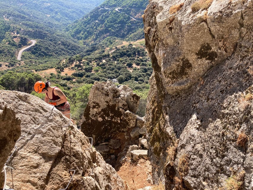 From Estepona: Vía Ferrata de Benalauria climbing tour - Timing, transport and the $47 price