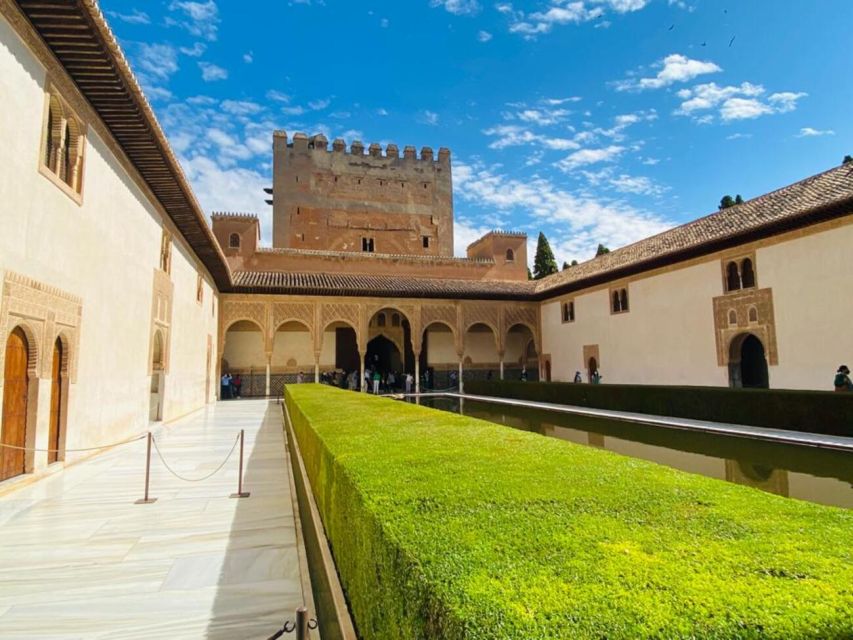 From Malaga: Alhambra Guided Tour with Entry Tickets - Generalife gardens, fountains, and a slower pace