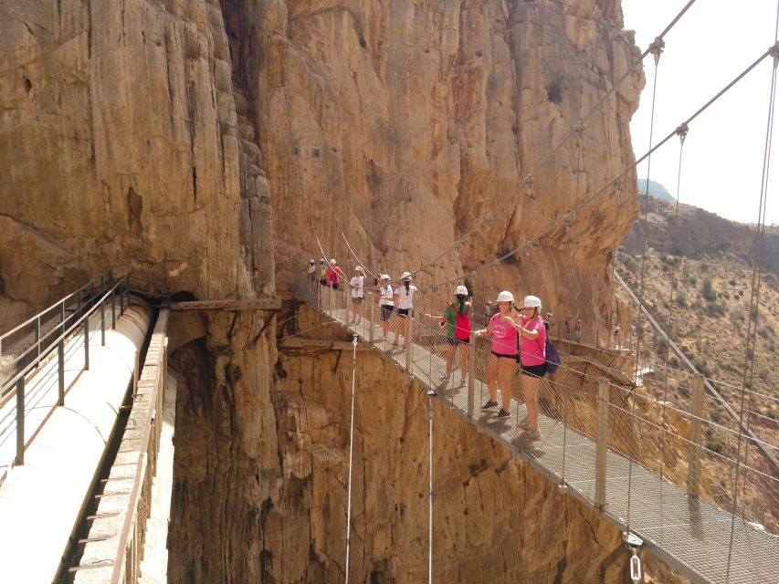 From Málaga: Caminito del Rey Full-Day Tour - Walking above the Guadalhorce