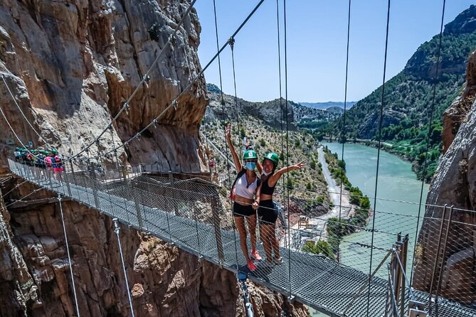 From Malaga Caminito del Rey Guided Tour with transportation - A short pause in Ardales