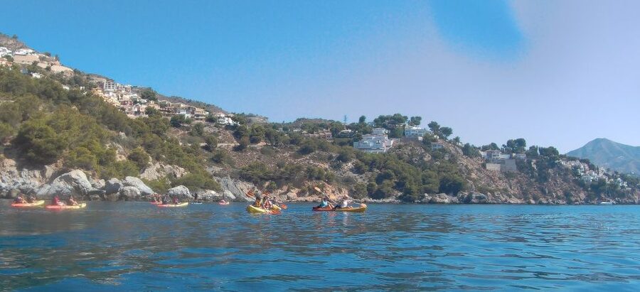 From Málaga: Cliffs of Maro-Cerro Gordo Guided Kayaking Tour - Entering the Cave of the Virgin