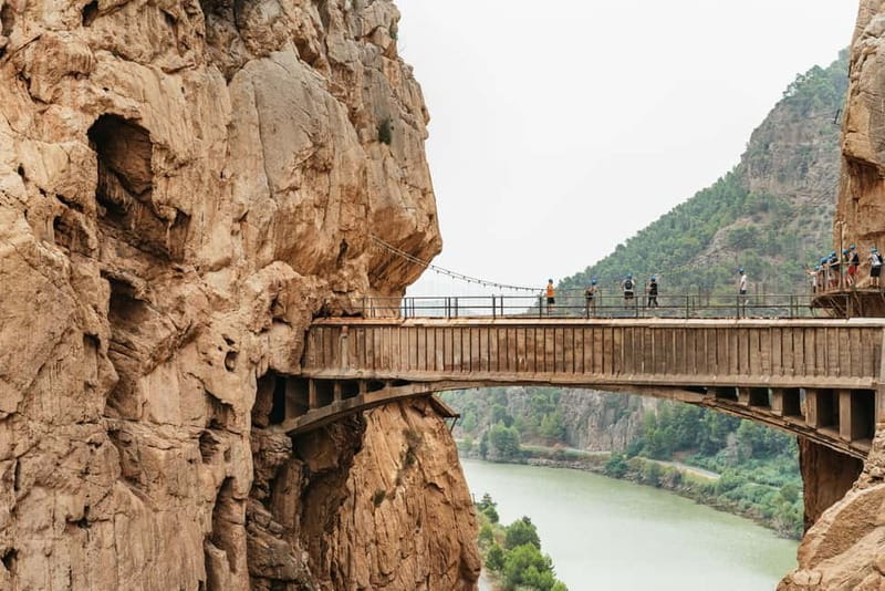 From Málaga & Costa del Sol: Caminito del Rey Guided Tour - The Guided Walk, From Helmet Briefing to Southern Exit