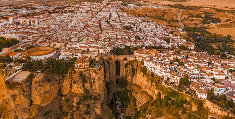 From Malaga: Ronda and Setenil Tour with Scenic Train - Ronda’s gorge, bridge, and old streets