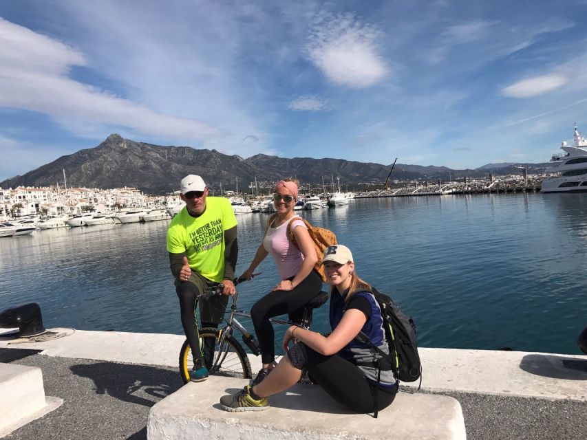 From Marbella: Guided Bicycle Tour to Puerto Banús - Puerto Banús and its luxury harbor