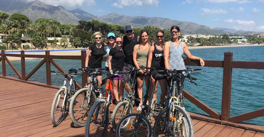 From Marbella: Guided Bicycle Tour to Puerto Banús - A private guide makes the pace personal