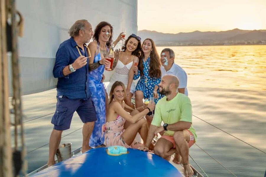 From Marbella: Private and Group Sailboat Cruise & Drinks - Drinks, snacks, and a little room to lounge