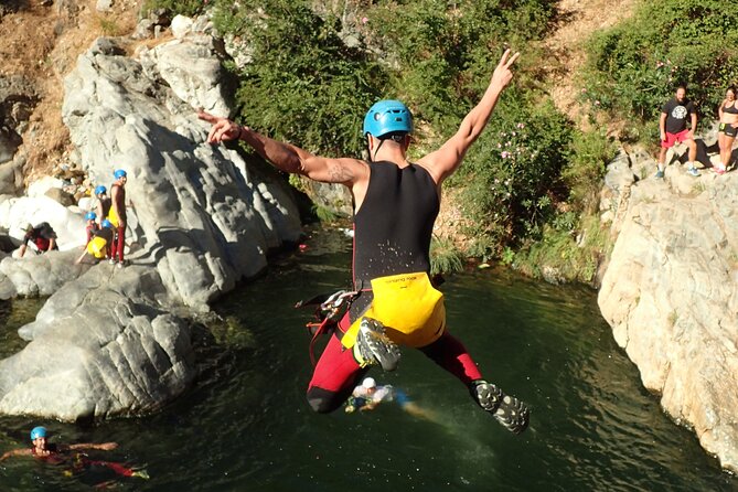 From Mijas: Guadalmina Canyon Canyoning Tour - What the $58.15 price covers