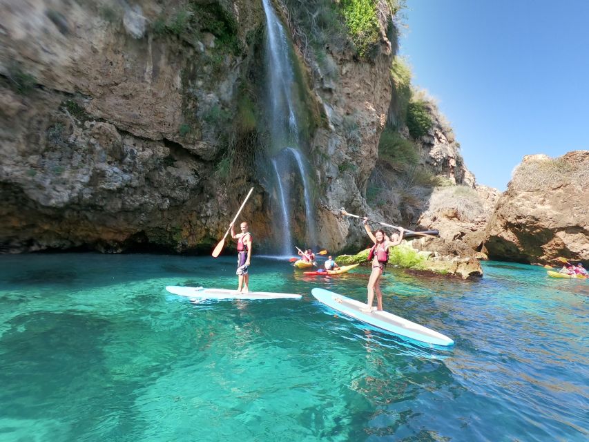 From Nerja: Guided Paddle Surf Cliffs and Maro Waterfall - Is $41 good value?