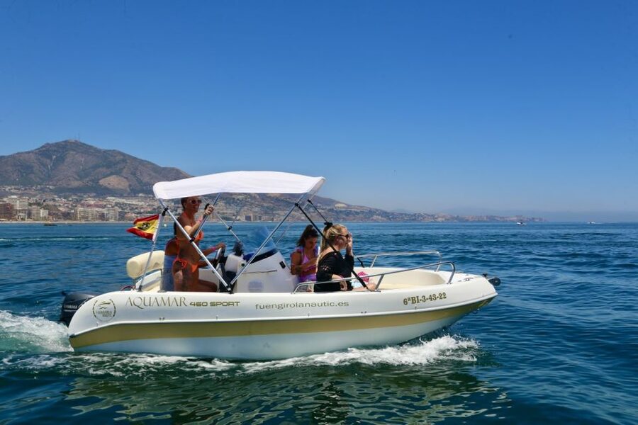 Fuengirola: 1- to 4-Hour Boat Rental - No License Needed - Key points before you set sail