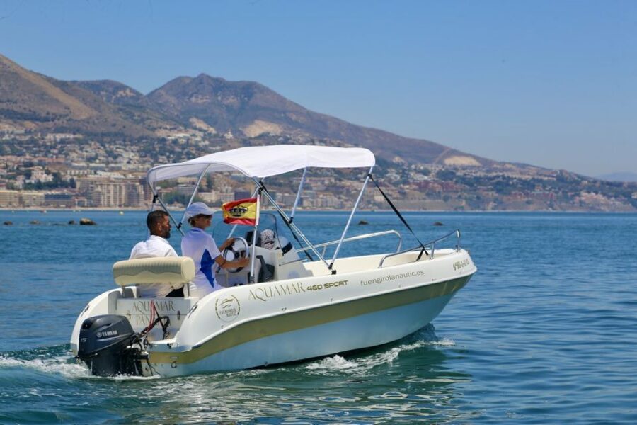 Fuengirola: 1- to 4-Hour Boat Rental - No License Needed - From the port to the Costa del Sol