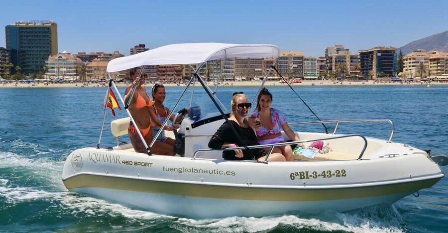 Fuengirola: 1- to 4-Hour Boat Rental - No License Needed - The ride over the waves