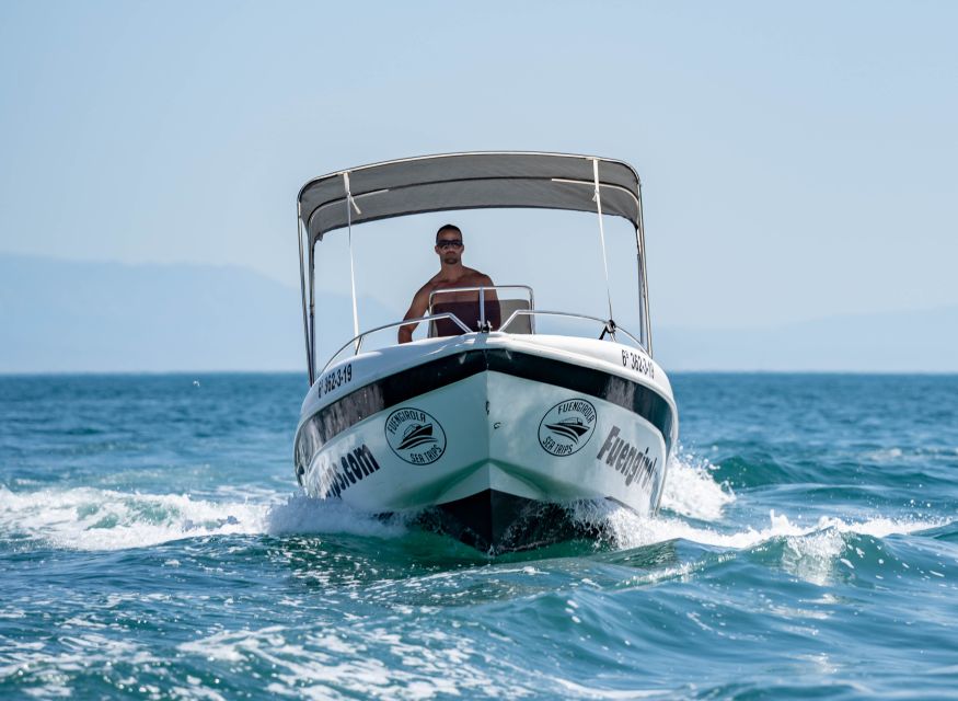 Fuengirola: Best Boat Rental without License - Getting underway from Fuengirola