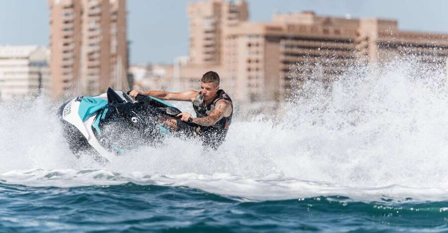 Fuengirola: Best Jet Ski Rental - Sharing one machine, and who can ride