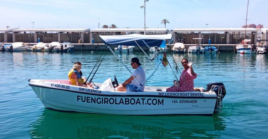 Fuengirola no License Boat from 2 To 4 Hours - What two hours on the water can feel like
