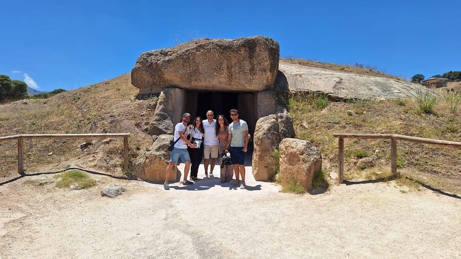 Guided visit to the dolmens of Antequera - Enter Menga’s great burial chamber