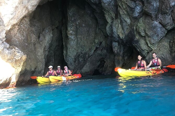 Kayak and Snorkeling Excursion in Maro Cerro Gordo Cliffs - The launch at La Herradura