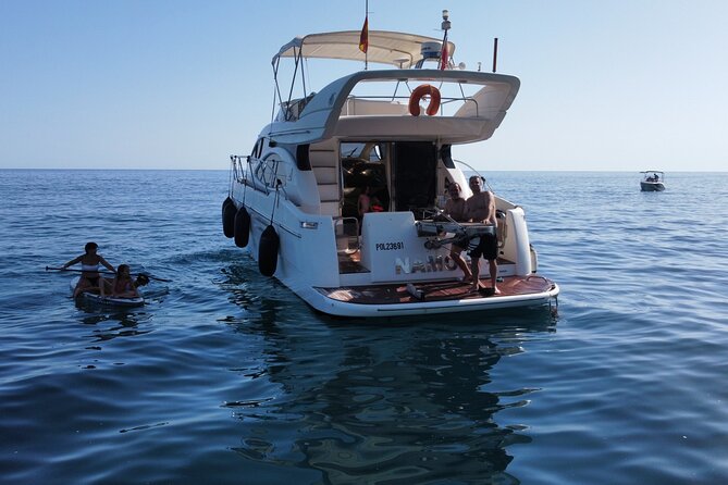 Luxury Yatch trips + Open Bar + Tapas + Paddle Surf + Snorkel - FAQ