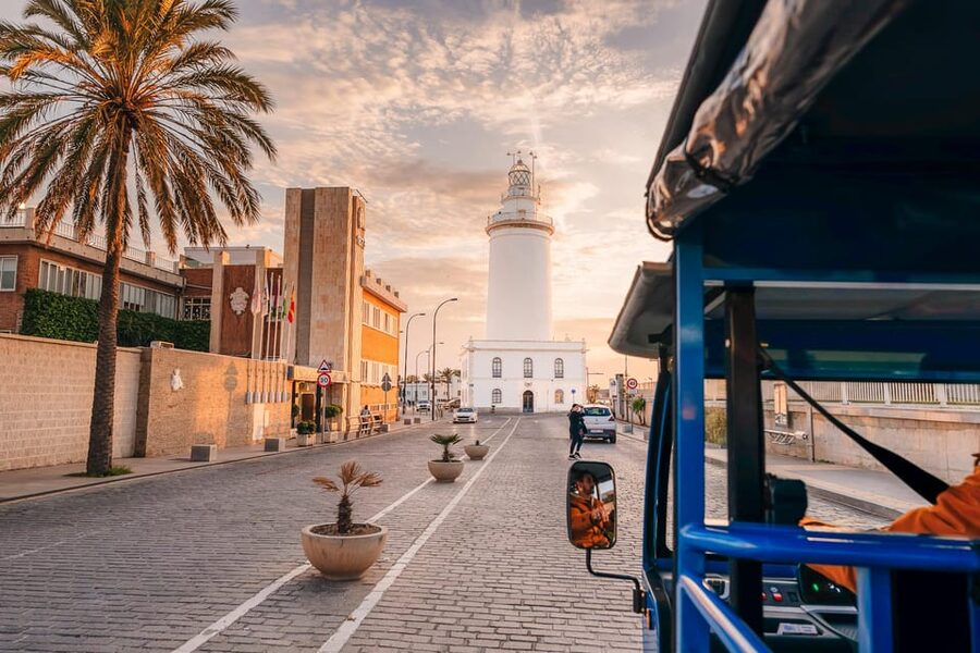 Málaga 2-Hour TukTuki Tour: Private Experience - The bullring, old town and central sights