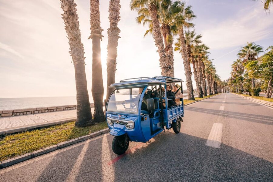 Málaga 2-Hour TukTuki Tour: Private Experience - From La Malagueta to Pedregalejo